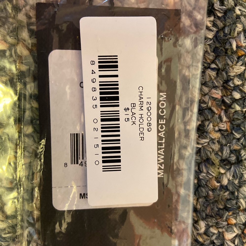 MZ Wallace Black Charm Holder - NWT